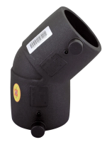 Электросварной отвод 45 градусов 75 мм ПЭ 100 SDR 11 Xinda