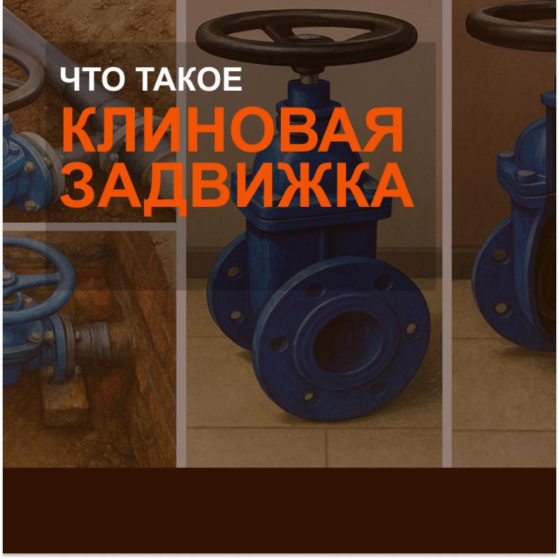 Что такое клиновая задвижка