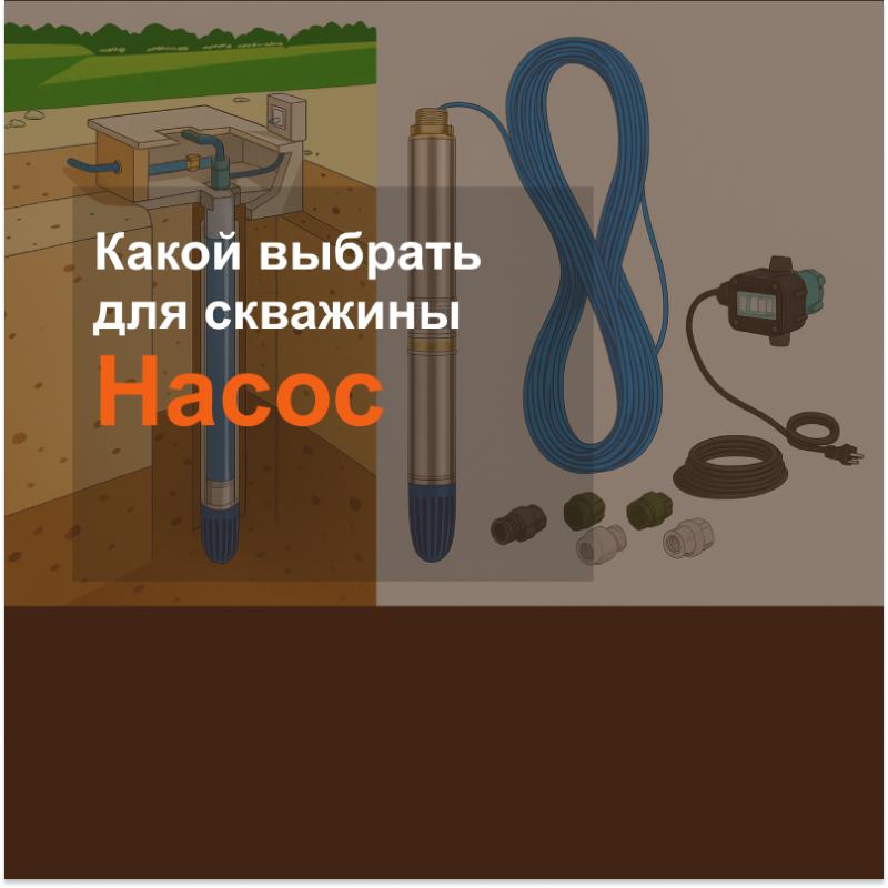 Какой насос выбрать для скважины? Какой насос выбрать для скважины?