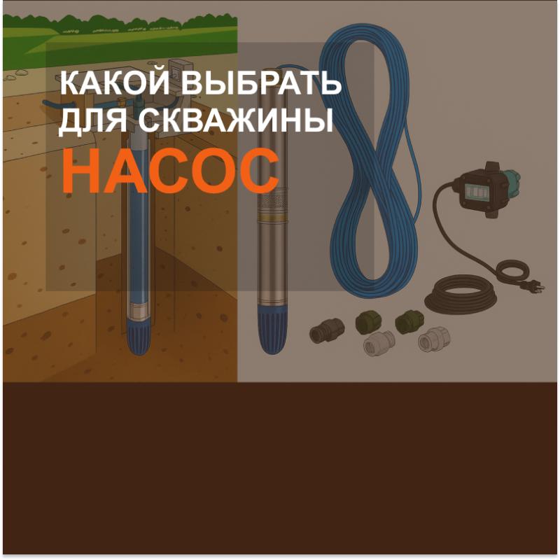 Какой насос выбрать для скважины?