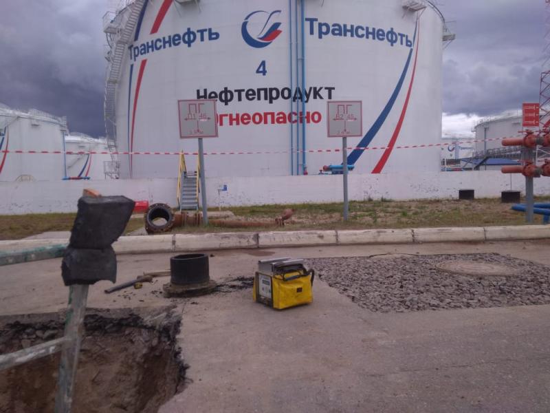 Сварка труб Д280-Д315 мм в порту Транснефть Приморск