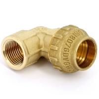 Угольник TIM с внутренней резьбой 25x3/4 для ПНД труб