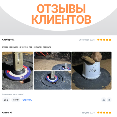 Опорная плита для ковера