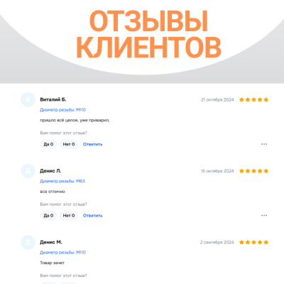 Тройник литой спигот 90 гр Д110 мм SDR11