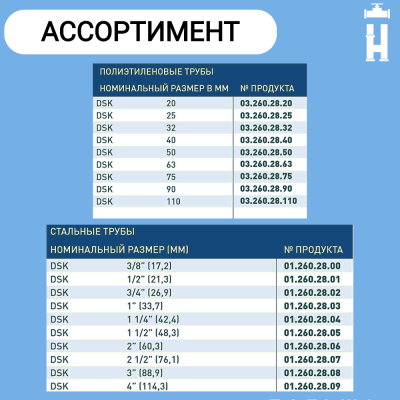 Обойма ремонтная Gebo ANB 1 1/2"x3/4" с водоотводом