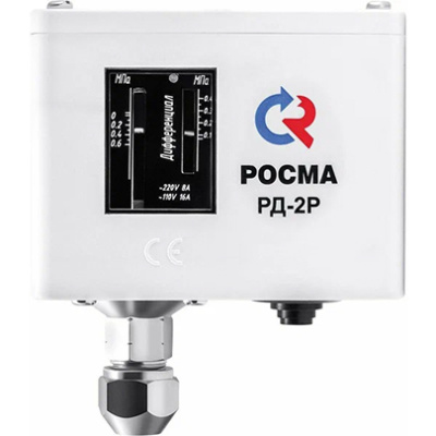Реле давления воды 0.1-1 МПА 1/4" РД-2Р