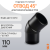 Отвод литой спигот 45 гр Д110 мм SDR17