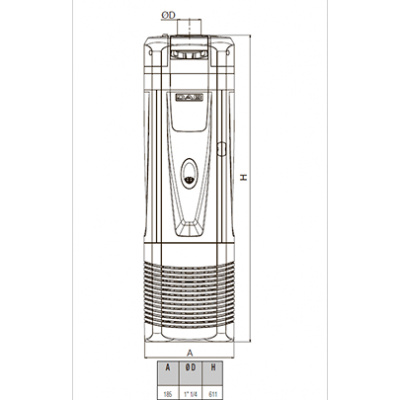 Насос колодезный DTRON 2 35 90 230V/50 Hz