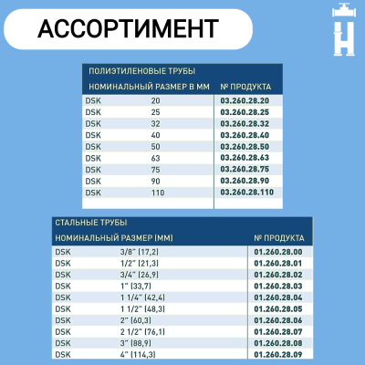 Обойма ремонтная Gebo ANB 4"x2" с водоотводом