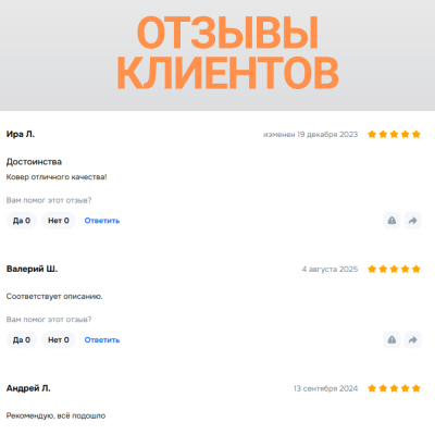 Ковер для запорной арматуры