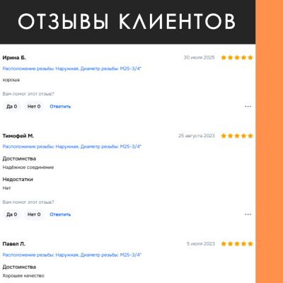 Угол ВР 40 х 1 1/4 латунный с резьбой для ПНД труб Tiemme