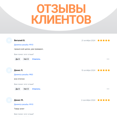 Тройник литой спигот 90 гр Д 75 мм SDR 11