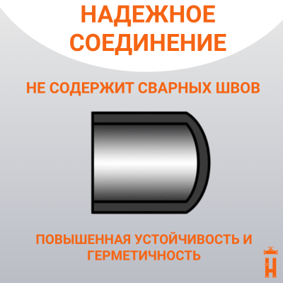 Заглушка литая Д110 SDR11 ПЭ100