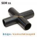Крестовины равнопроходные сегментные SDR11 купить цена
