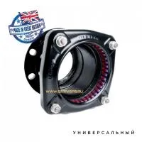 Универсальный фланцевый адаптер 43.5-63.5 мм на трубу Ду40 мм