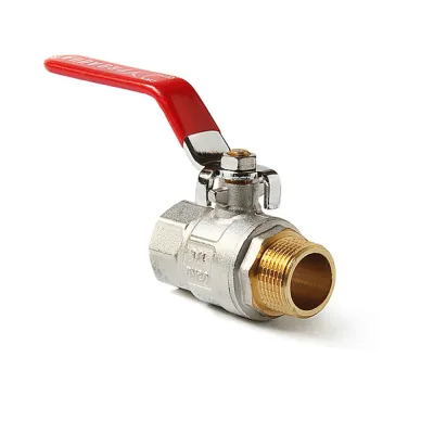 Кран шаровой полнопроходной 3/4", Н-В (ручка рычаг)