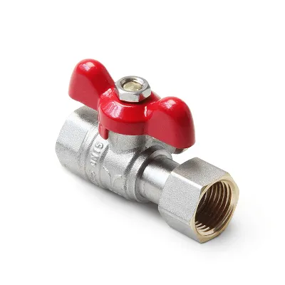 Кран шаровой для подключения манометра 1/2" - 1/2"